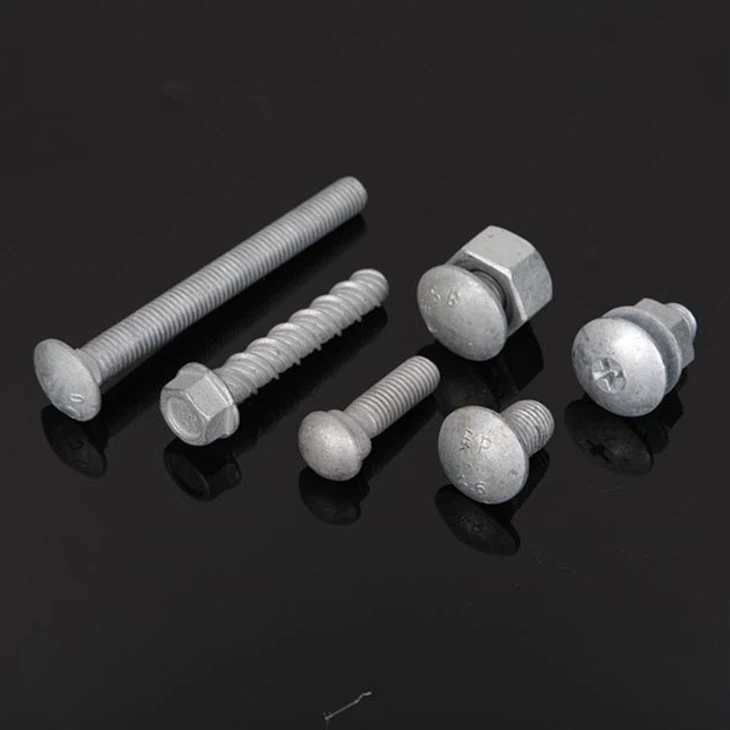 Hot Dip Galvanized Round Head Guard Rail Splice Bolt